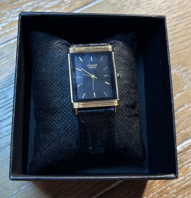 #ad #ad Vintage Mens Pulsar Tank Watch Model #V701 X042 New Battery #WFJ17 $49.99