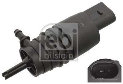 For FEBI 23113 WASHER FLUID PUMP SINGLE STAGE BMW MERCEDES