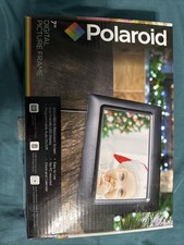 2017 Polaroid 7" Hi Resolution Digital Picture Frame Photo PDF-700