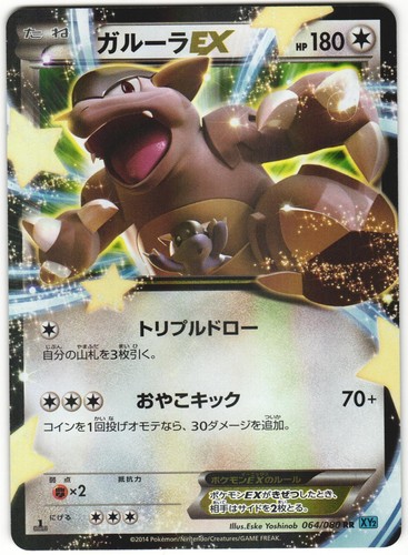 Kangaskhan EX 064/080 Wild Blaze XY2 1st Ed Double Rare Japanese Pokemon Card NM