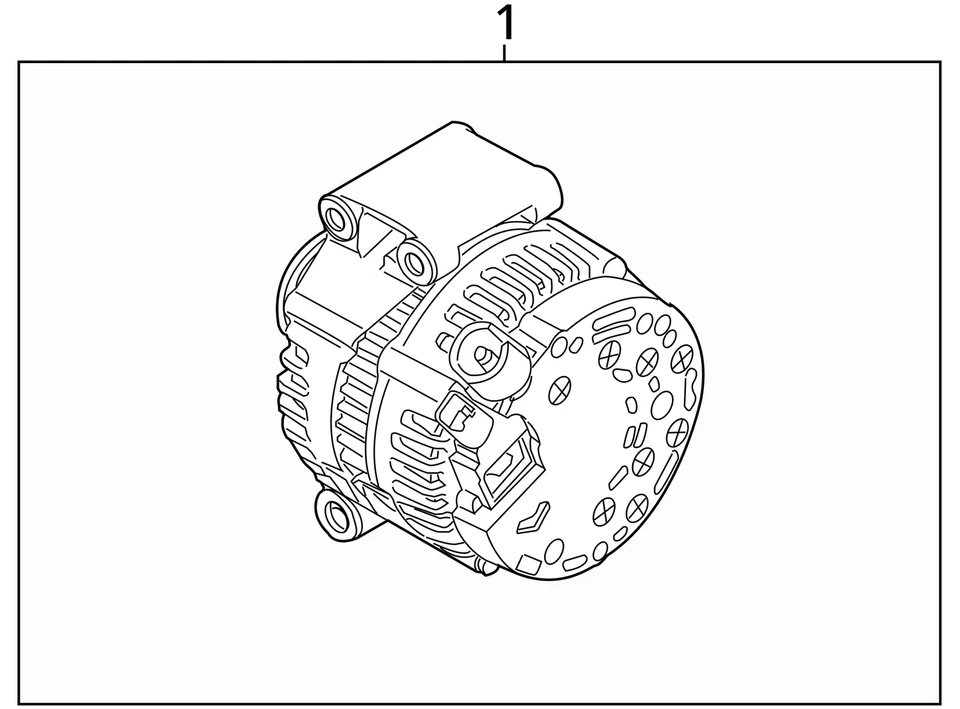 Alternator Convertible 150 Amp Fits 08-15 MINI COOPER 2203761 Foto 4 de 4