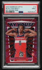 2023 Donruss Optic My House Pink Prizm 10/25 Bilal Coulibaly #16 PSA 9 MINT 0ht6