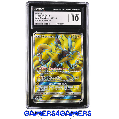 Zeraora-GX graded CGC 10 for sale on eBay