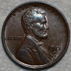 About Uncirculated 1913-D Lincoln Cent, Well-Struck w/ Lots of Mint Luster.