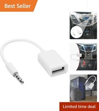 Professional USB to Aux Audio Adapter - Suitable for Car Audio Systems Only
