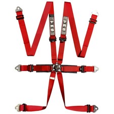 TRS Pro International Ultralite FIA 6-punktowa szelki wyścigowe limuzyny czerwona