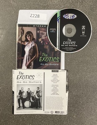 Go Go Guitars by The Exotics (CD, 1996) No Case #Z228