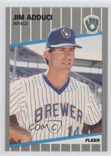 1989 Fleer Jim Adduci #176 2e7
