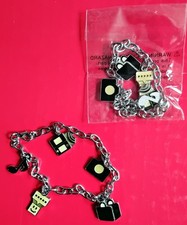 Gift idea! 2 Nintendo DSi Charm bracelets, Promo item, New, sealed in bag
