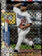 2020 Topps Chrome #91 Brusdar Graterol X-Fractor Refractor