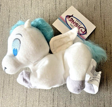 Vintage Disney Store Baby Pegasus 7" Mini Bean Bag Hercules NWT