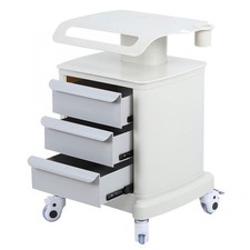 Dental Lab Mobile Cart Medical Trolley Auto-Water Bottle Supply