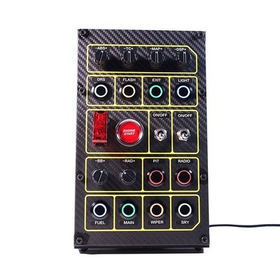 SIMDT Mustard Sim Racing Button Box for Euro & American Truck Simulator id89