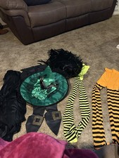 9 Pc Witch Costume -OSFA