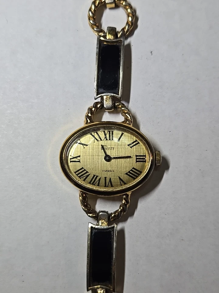 Reloj mecánico vintage Royal Dynasty 17 joyas para mujer funciona muy bien Foto 3 de 4