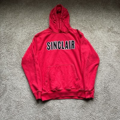 Sinclair Community College Sweatshirt Hoodie Men Large Red Drawstring Beimar NEW