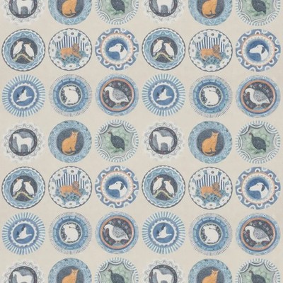 GP & J Baker Kit Kemp Collection Fabric- Robina's Dinner Party 1.0 yd BP11047.4