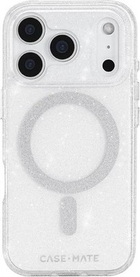 Case-Mate iPhone 17 Pro Case [Compatible with MagSafe] - Stylish Sparkly Phone C