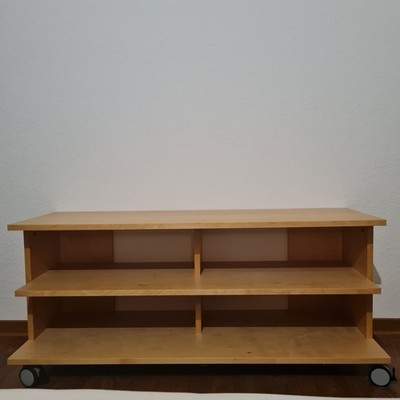TV Sideboard Birkenfunier - IKEA ''Benno'' - sehr guter Zustand - 117 x 38 x 51 cm