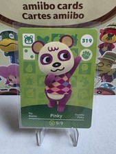 Animal Crossing Official Amiibo Card Pinky...