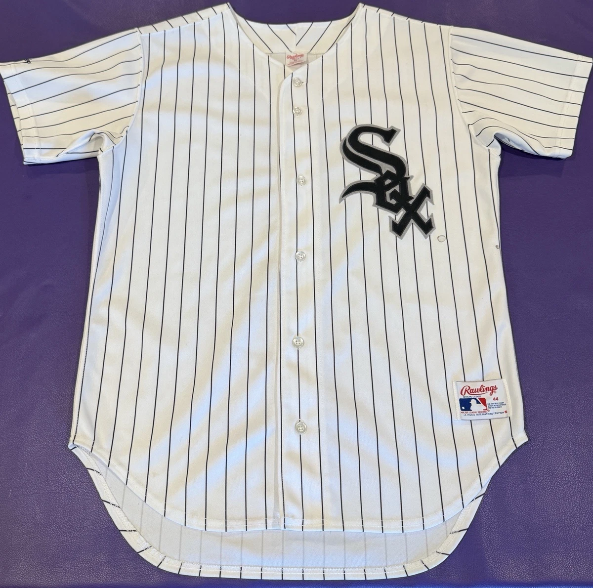 MLBのシカゴ・ホワイトソックスのベースボールシャツ　Rawlings製　レア MLBのシカゴ・ホワイトソックスのベースボールシャツ Rawlings製 レア