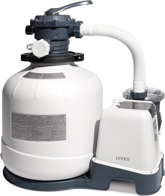 INTEX 3,000 GPH Krystal Clear Sand Filter Pump for above Ground Pools, Swimming