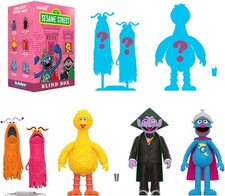 Super7 - Sesame Street - Reaction Blind Box Wv2 - 12pc Flat New Toy Action F