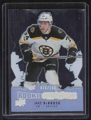 2017-18 Upper Deck Rookie Breakouts Jake DeBrusk #RB13 #/100