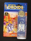 ARTOO DETOO R2-D2 STAR WARS DROIDS VINTAGE KENNER ACTION FIGURE ON ORIGINAL CARD