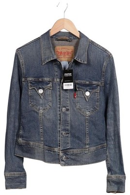 Levis Jacke Damen Anorak Jacket Kurzmantel Gr. M Baumwolle Blau #gvapxsa