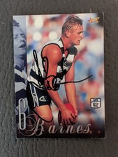 1998 afl SELECT SIGNATURE SERIES GEELONG CATS JOHN BARNES #58 CARD