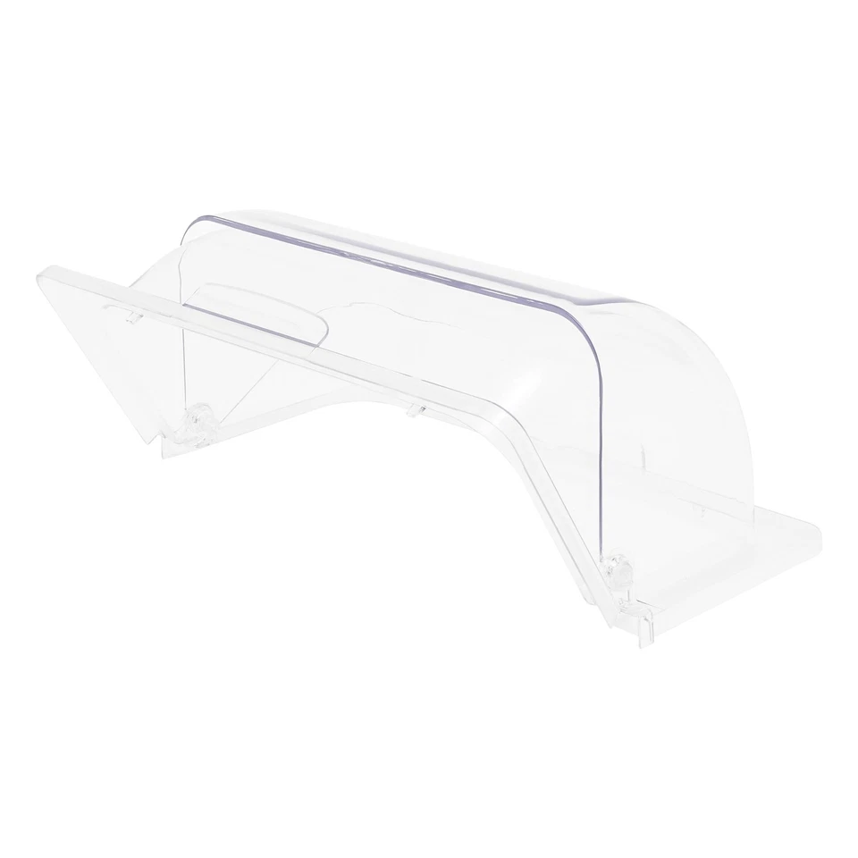 PACK de 6 chafer cubierta de exhibición de plástico transparente con tapa enrollable de tamaño medio Foto 4 de 4