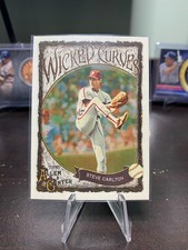 2025 Topps Allen & Ginter Wicked Curves Insert WC-14 Steve Carlton