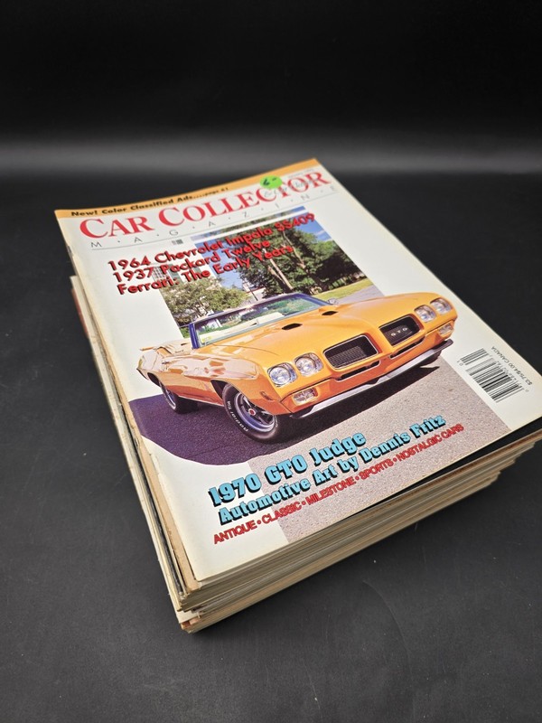 Car Collector Automotive Catalog Magazines Vintage Lot Of 32