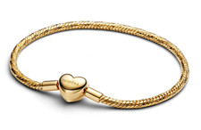 Pandora Gliederarmband mit Herzverschluss und...