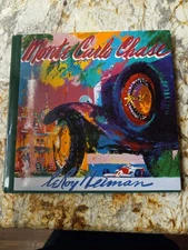 Leroy Neiman Book" Monte Carlo Chase" Signed Autographed Hardcover Ltd Edition