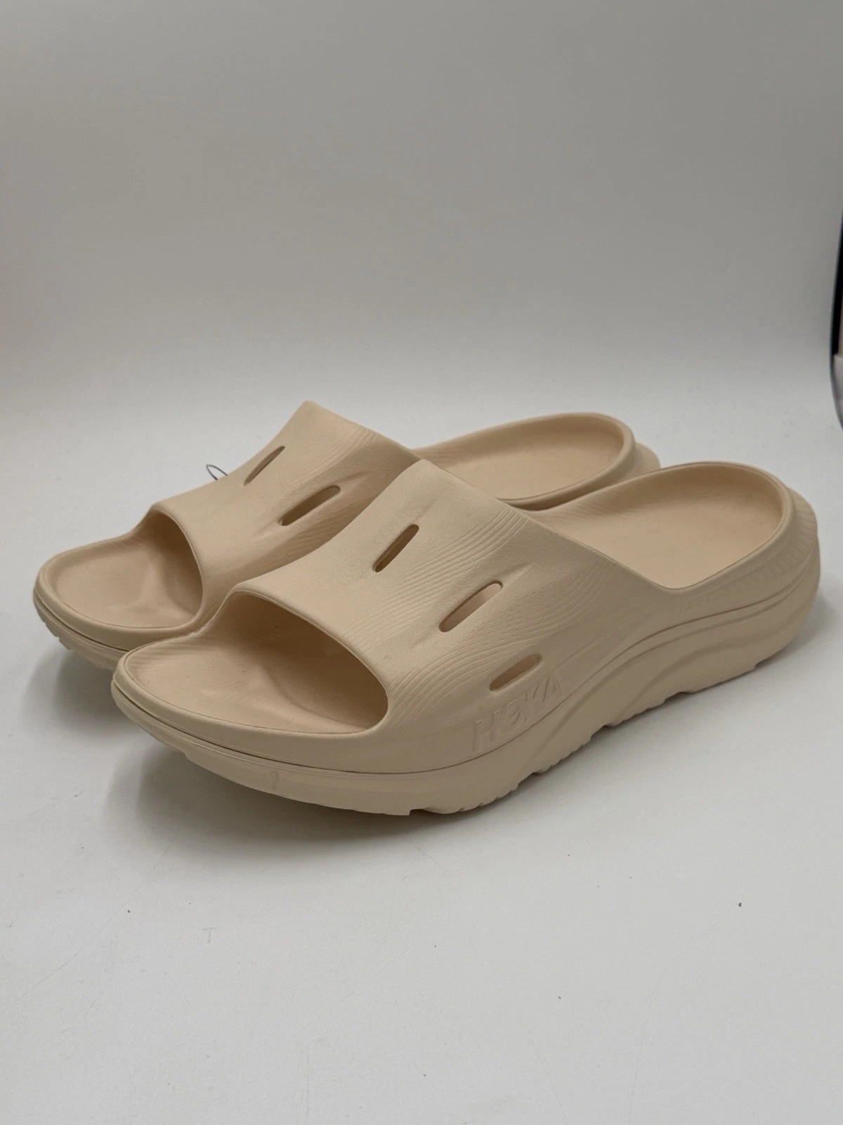 Hoka Ora Recovery Slide 3 Vanilla Sandals Slides Mens Size 12 New With Tags