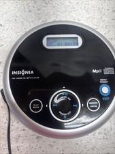 INSIGNIA Portable CD Player MP3 Playback w/ FM Tuner NS-P5113 Tested Working