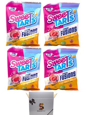 Fruit Punch Medley Candy - Chewy Fusions, 5oz Bags, 4 Pack, Sweet Treats, Snacks