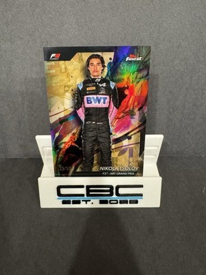 2024 Topps Finest Formula 1 Nikola Tsolov Gold /50 1st Year RC