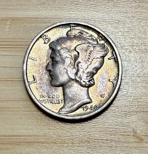 1940-S Mercury Dime 10C Silver - Extra Fine (EF/XF)