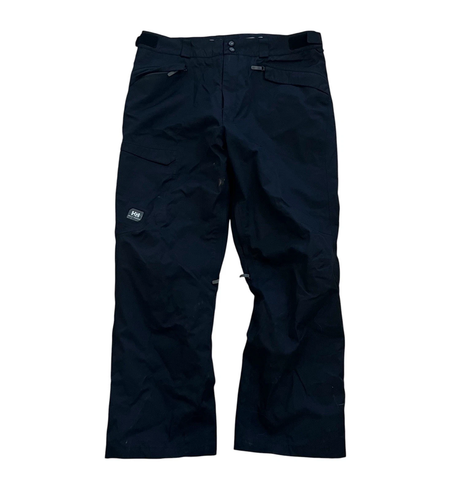 Helly Hansen Men’s Waterproof Hiking Black Ski Snowboarding Pants XL X 32