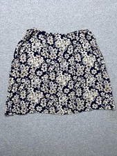 Vintage Express 90s Ditsy Floral Mini Skirt 7/8 S/M Boho Whimsigoth Grunge Indie