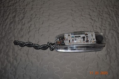 Spectra Telephone Light Up Rare Clear See Through Spectra-Phone TL-8
