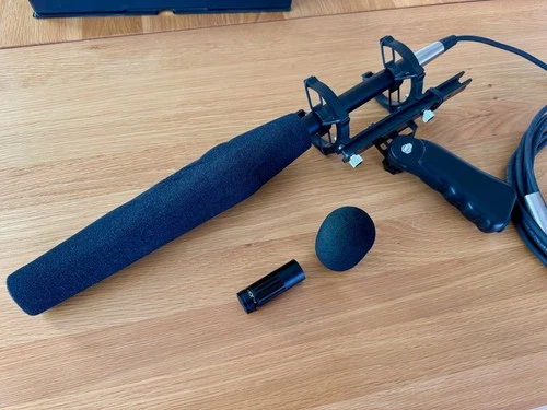 Audix UEM-81 Condenser Microphone Bundle Cardioid SuperCardioid Case ShockMount  - product listing photo