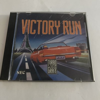 VICTORY RUN  -  NEC TurboGrafx 16 Turbo Grafx- Tested/ Authentic