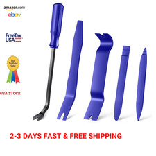 Auto Trim Removal Tool Kit 5 Pieces Plastic Pry Tools Interior Door Panel Clips