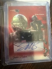 2024 Panini Prestige  Rookie Javon Baker Xtra Points Premium Red Signatures /199