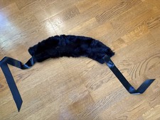 Weissman Faux Fur Collar With Satin Ribbon. From Ain  t Misbehavin  Costume.