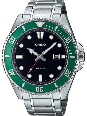 Casio MDV-107D-3AVEF Herrenuhr Timeless collection 46mm 20ATM